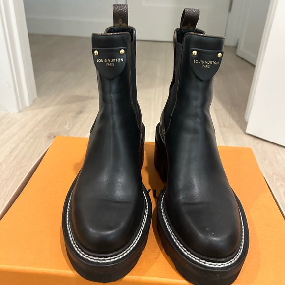 Louis Vuitton boots beauborg ankle boots - Picture 4 of 10